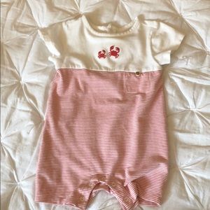 Janie and Jack Baby Girl or Boy Crab Layette